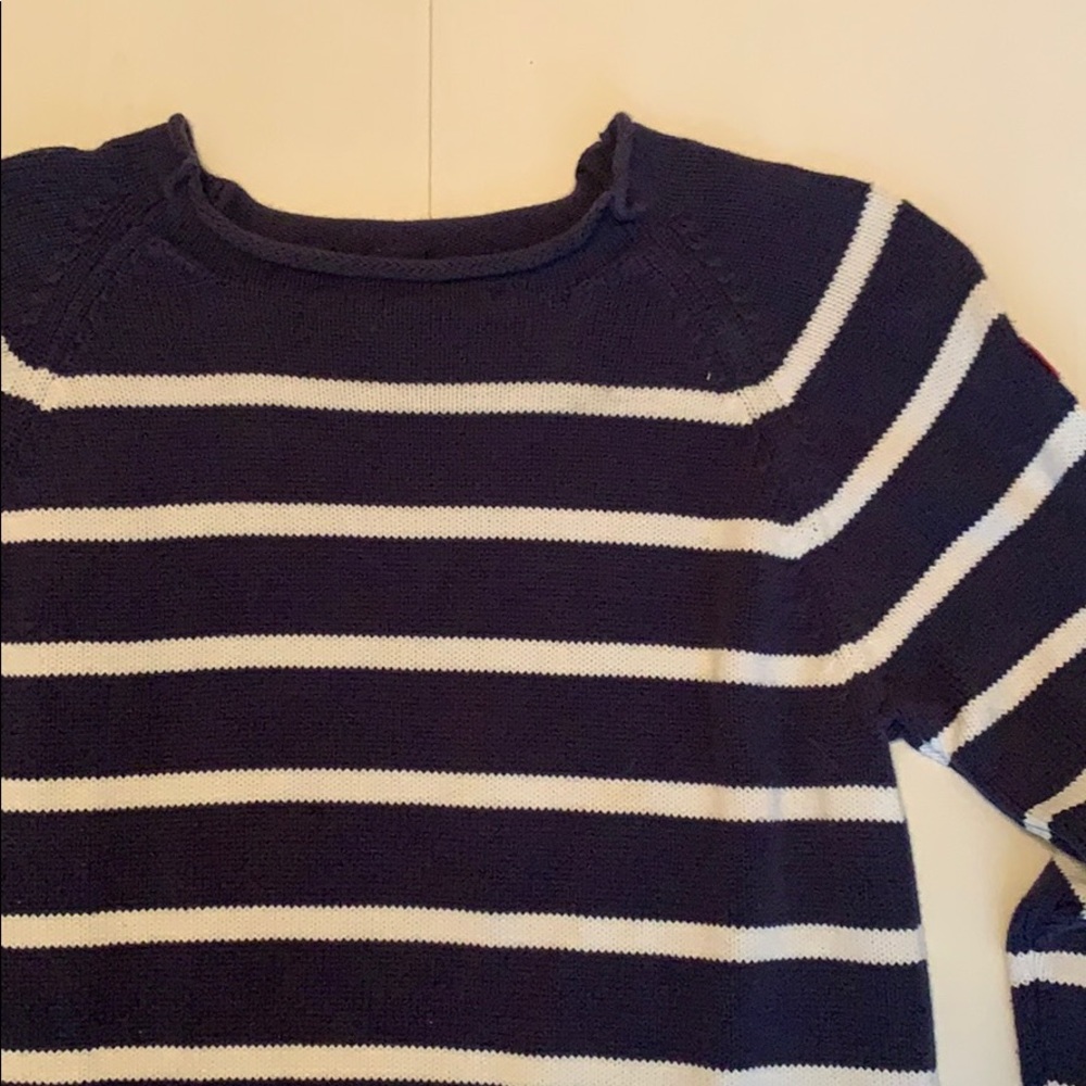 striped gap sweater